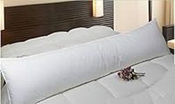 Rohi NEW MEDICAL Living Orthopaedic 4.6FT Double Bed Size Bolster Support Pillow Includes Complimentary Cream Case FREE