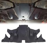 EZREXPM Rear Skid Plate Fits for Tesla Model 3 2017-2024 & Tesla Model Y 2020-2024 Guard Plate Under Engine Guard Cover Chassis