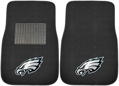 FANMATS NFL Philadelphia Eagles Embroidered Car Mat, 17" x 25.5"