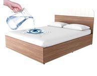 Waterproof Single Bed Mattress Protector fitted Terry Towel Mattress Topper Cover Breathable Non Noisy single mattress protector Mattress Cover