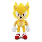 Aolivia Sonic Plush, Super Sonic Plush, Super Shadow Plush, Soft Sonic Plush Doll, for Fans (Super Sonic)