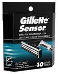 Gillette Sensor Cartridges 10 Count (Pack of 2)