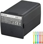 GODOX WB29A 14.4V 3000mAh Replacement Lithium Battery Pack AD200, AD200Pro Pocket Flash Light with USB LED, (Update Version of WB29 Battery)