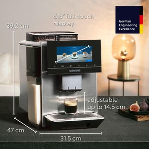 Siemens EQ900 Plus Coffee Machine – Automatic Bean-to-Cup Espresso Maker