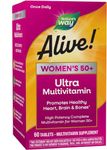 Nature's Way Alive Women 50 plus Daily Ultra Multi-vitamin Tablets, 60 Count