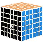 V-CUBE 6 x 6 White Flat | Professional, Fast, and Smooth | Speed Cube | Puzzle | Fidget Toy