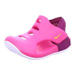 Nike Unisex Kids Sunray Protect 3 (TD) Pink Prime/Kumquat-Sangria-White Running Shoe (DH9465-602) (PINK PRIME/KUMQUAT-SANGRIA-WHITE_9.5 Kids UK (10 US)_DH9465-602)