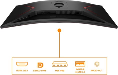 AOC 34" Curved Gaming Monitor – UltraWide QHD, 144Hz