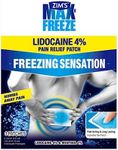 Zim’s Max Freeze 4% Lidocaine Pain Relief Patches | 3 Count