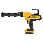 DEWALT 20V MAX* Cordless Caulking Gun, 10oz/300ml (DCE560D1)