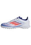 adidas F50 League Football Boots Turf, Cloud White/Solar Red/Lucid Blue, 5 UK