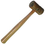 G. Deluxe Rawhide Mallets, Size 1 | HAM-421.00