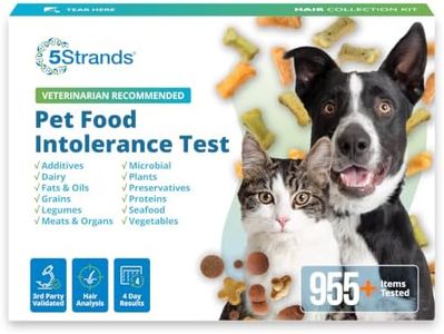 5Strands Pet Food Intolerance Test for Dogs & Cats, 955 Items Tested