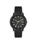 Lacoste Analogue Quartz Watch for Men with Black Silicone Bracelet - 2011233