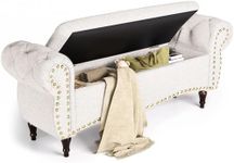 ZZW Storage Ottoman Bench 53" Lengt