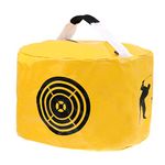 (Yellow) - Amazingli Golf Impact Power Smash Bag Hitting Bag Swing Training Aids Waterproof Durable