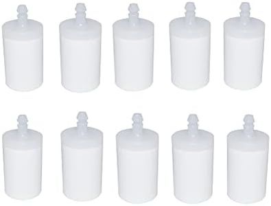 Hippotech Pack of 10 Fuel Filter Replacement for Husqvarna 3/16 I.D. Fuel Line Chainsaw Replaces Manufacture Part# 503 44 32-01/506 26 41-11