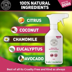 Cooper and Gracie Dog Flea Spray 500ml – Natural Pest Control