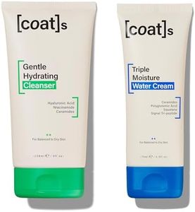 COATS Daily Duo 2-Step Bundle – Gentle Hydrating Cleanser + Triple Moisture Water Cream – Proven to Help Prevent Breakouts + Protect the Skin Barrier, with Ceramides – Designed for Teens + Young Skin