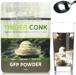 GFP Powder - Tinder Conk, Tinder Fungus, Fomes fomentarius Mushroom Powder - 1 Ounce, 30 grams