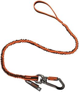 Ergodyne Shock Absorbing Tool Lanyard with Swiveling Locking Carabiner, Tool Weight Capacity 25lbs, Squids 3109 f(x)