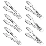 6 Pack Serving Tongs Kitchen Tongs,
