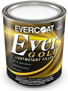 Evercoat EverGold Lightweight Filler - Easy Sanding Body Filler for Professional Use - 128 Fl Oz
