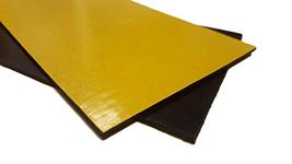 Solid Neoprene Adhesive Backed Rubber Sheet - Various Sizes - 2mm Thick - 200mm x 100mm