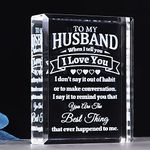 YWHL Gifts for Husband from Wife, To My Husband Gifts for Anniversary to Him Husband, I Love You Gifts for Husband Who Has Everything, Romantic Gifts for Valentine's Day Christmas