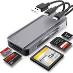 5-in-1 Multi Memory Card Reader,Alu