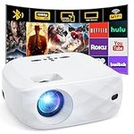 HOWWOO 4K Projector with WiFi and B