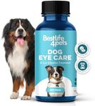 Dog Eye Care & Eye Infection Treatment - Natural Dog Eye Supplements for Conjunctivitis, Swelling, Dry Eyes and Eye Discharge - Easy to Use, No More Struggle with Dog Eye Drops - 400 Small Pills