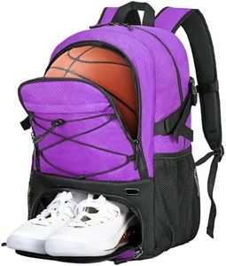 Goloni Soccer Bag,Large Sports Bag with with Separate Ball & Shoe Compartments,Youth Soccer Backpack for Basketball,Football,Volleyball