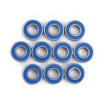 10pcs MR115-2RS Double Shielded Steel Ball Bearings Miniature Pad 5x11x4mm