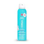 Coola Classic SPF 50 Body Sun Cream Spray, 70 Percent + Organic Sunscreen with Broad Spectrum UVA/UVB Protection, Reef Friendly and Vegan, Guava and Mango, 177 ml