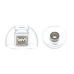 SpinFit Omni for True Wireless Earbuds & IEMs - XL - Patented Silicone Eartips for Replacement (1 Pair) (3.7 mm Nozzle Dia.)