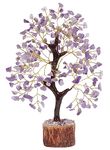 Amethyst Crystal Tree - Healing Crystal Tree - Lucky Charms - Reiki Healing - Positive Energy Crystals - Reiki Supplies - Spiritual Things - Meditation Gifts - Good Luck Charms - Gemstone Tree