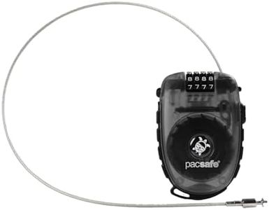 Pacsafe Retractasafe 250 4 Dial Retractable Cable Lock