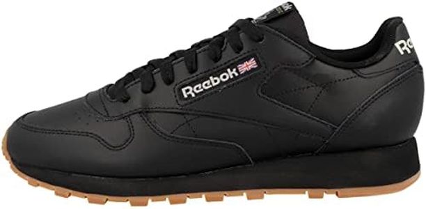 Reebok LUX54 Men's Classic Leather Sneakers, Core Black/Pure Grey/Reebok Rubber Gum (GY0954), 27.0 cm