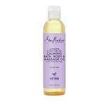 SheaMoisture Bath, Body & Massage Lotion & Oil Moisturizer for Sensitive Skin Lavender Wild Orchid Shea Butter 8 oz