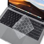 Oaky Keyboard Protector for 2021-2024 Release M1/M2/M3 Pro/Max Chip MacBook Pro 14.2"/16.2" [A2918 A2992 A2779 A2442 A2991 A2780 A24858] Keyboard Skin Protector - TPU Clear