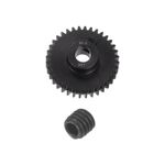 sourcing map Mod 1 36T Pinion Gear 8mm Bore Hardened Steel Motor Rack Spur Gear for RC Car Truck Gear Drive