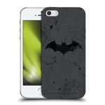 Head Case Designs Officially Licensed Batman DC Comics Logo Distressed Hush Soft Gel Case Compatible With Apple iPhone 5 / iPhone 5s / iPhone SE 2016