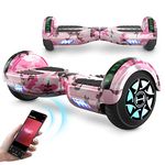 Hoverboards for Kids, 6.5" Hoverboard with Bluetooth Speaker, Flash LED Lights, iHoverboard H4 Self Balancing Hoverboard, Gift for Boys and Girls