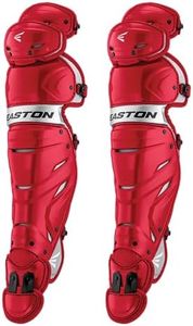 Easton | Elite X Catcher's Leg Guards | Adult | RED