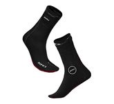 ZONE3 Neoprene Heat-Tech Warmth Swim Socks For Men Women Kids/High Stretch Thermal Wetsuit Socks 3.5mm Thick Neoprene For Swimming, Diving, Snorkel