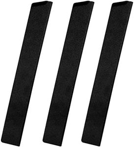 XYJ 3pcs/set Safety Knife Sheath Sleeves,Universal Knife Edge Guards For 14'' Kitchen Knife,Black ABS Knife Cover Case,Blade Guard Protectors,Chef Knives Covers or Sleeve(Knives Not Included)
