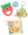 Skip Hop Baby Musical Toys Gift Set, Farmstand Fresh Picks, 3 months+