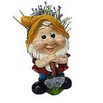 Wonderland Plastic Gnome Pot,Flower Pot for Garden, Home and Balcony Decor