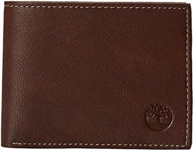 Timberland Men's Blix Slimfold Wallet, Brown, One Size